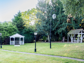 Outdoor space at Clarion Charlecote Pheasant