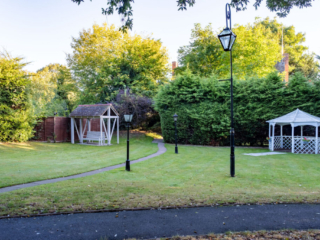 Outdoor space at Clarion Charlecote Pheasant