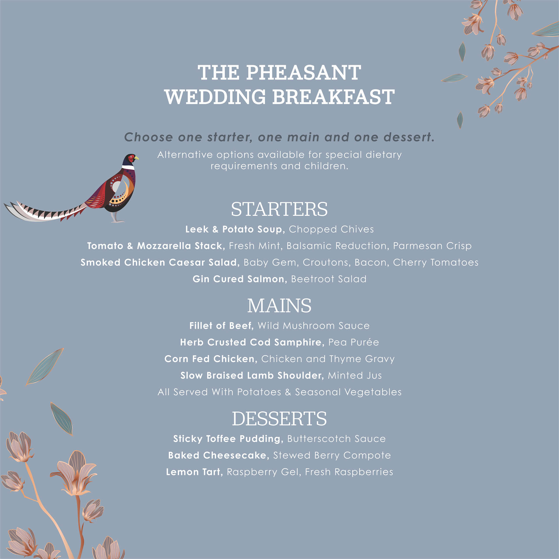 Charlecote Pheasant Hotel Stratford Upon Avon Wedding The Pheasant Wedding Breakfast