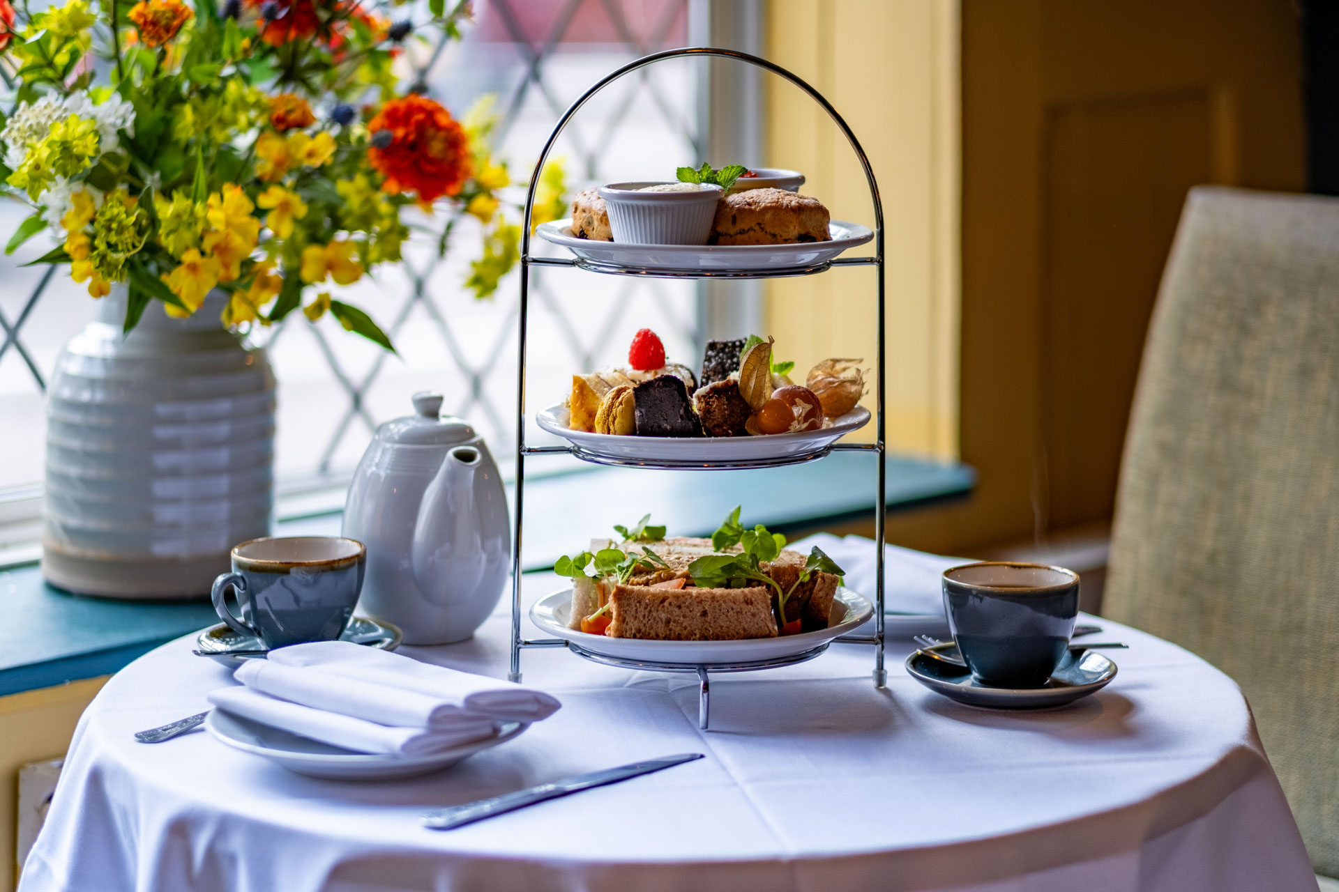 Afternoon Tea at Clarion Charlecote Pheasant, Stratford-upon-Avon