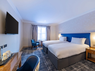 Twin room at Clarion Charlecote Pheasant, Stratford-upon-Avon